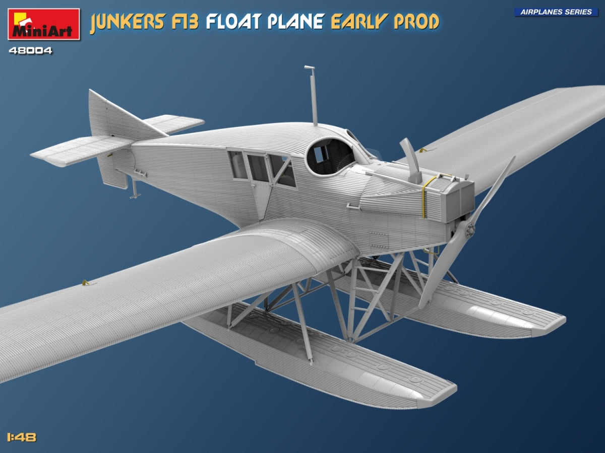 MiniArt 48004 Junkers F13 Float Plane. Early Prod 1/48 – image 3