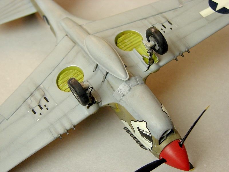 Hasegawa A9 P-40N Warhawk 1/72 – immagine 12