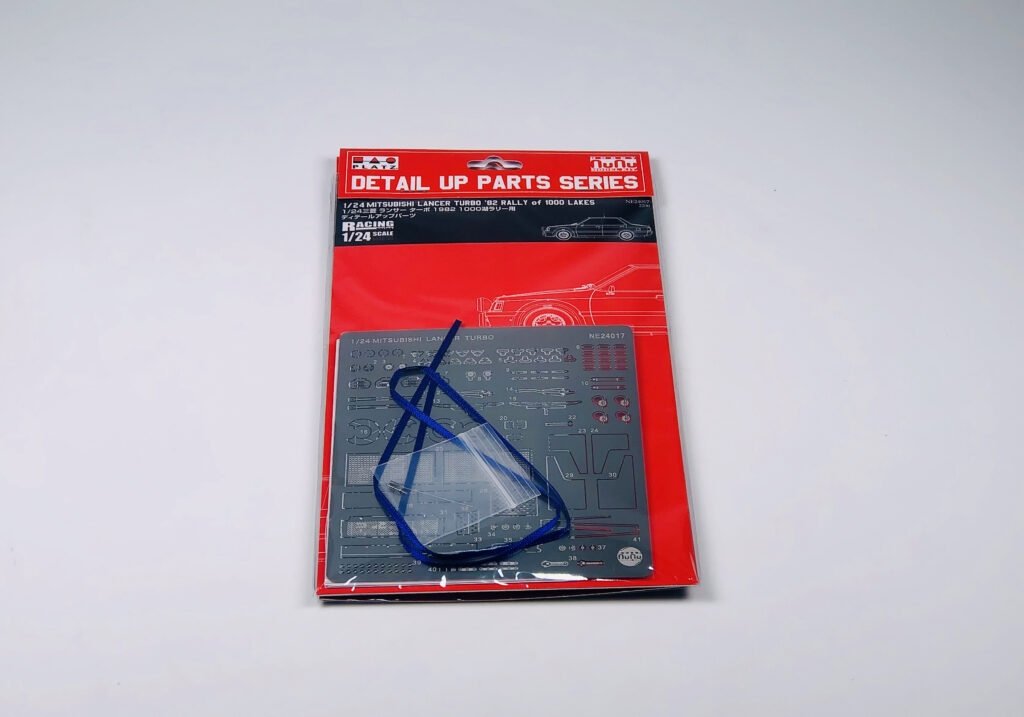 NuNu PN24018 MITSUBISHI LANCER TURBO 82 RALY 1000 LAKES 1/24 – image 12