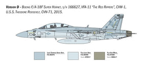 Italeri 2823 F/A-18F US Navy Special Colors 1/48 – obrázek 8