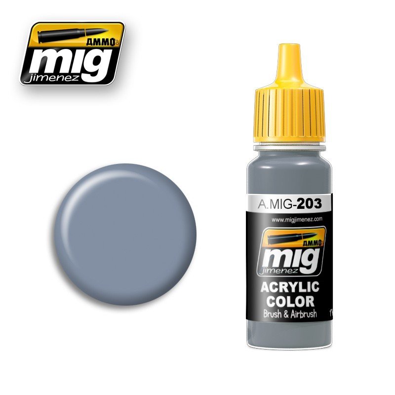 Munitions Mig Jimenez 0203 FS 36375 LIGHT COMPASS GRIS FANTÔME 