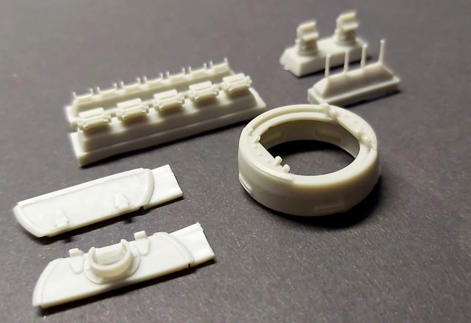 Panzer Art RE35-648 T-34 commander cupola (Early pattern) 1/35 – obrázek 4