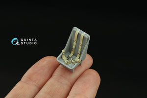Quinta Studio QR+32033 WWII Luftwaffe fighter seatbelts (with metal buckles) (All kits) 1/32 – obrázek 3