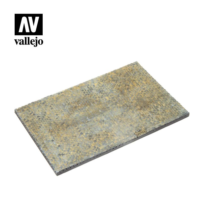 Vallejo SC110 Scenics Cobblestone Street 24,5×16 cm 1/35