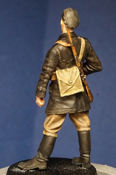 ToRo Model 35F126 September 1939 - Polish Soldier, 10th Mounted Rifle Reg.(mot) Figurine with decals / Two different heads included 1/35 – Bild 8