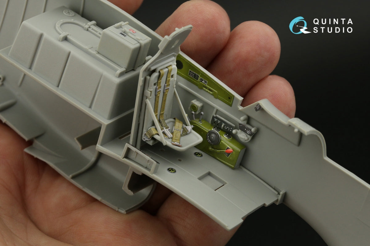 Quinta Studio QD32144 P-51D Mustang 3D-Printed &amp;amp; colored Interior on decal paper (Trumpeter) 1/32 – image 11