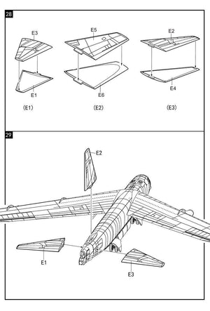 Modelcollect UA72210 B-52G Early Type 1967-1972 in Linebacker II Vietnam war 1/72 – image 7
