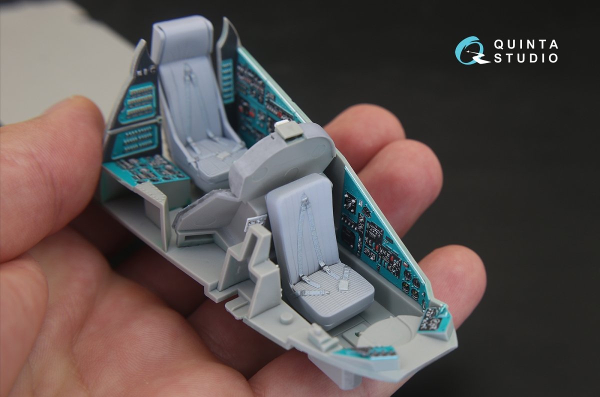 Quinta Studio QD35020 Mi-24V 3D-Printed &amp;amp; colored Interior on decal paper (for Trumpeter kit) 1/35 – Bild 9