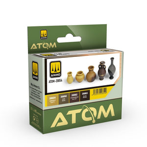 AMMO by Mig Jimenez 20854 ATOM Clay Colors Set
