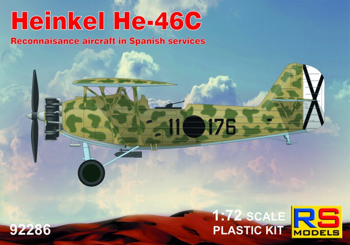 RS Models 92286 Heinkel He-46C 1/72