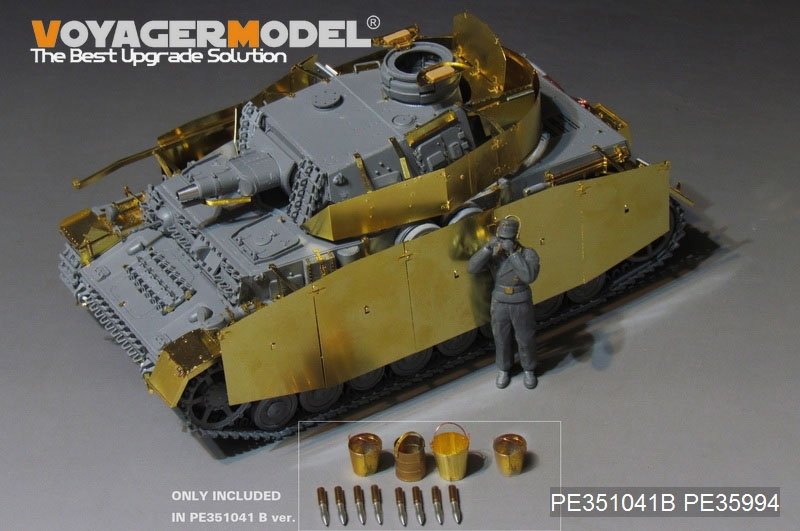 Voyager Model PE35993 WWII German Pz.Kpfw.IV Ausf.G（LateProduction）Basic For Border 35001 1/35 – image 20