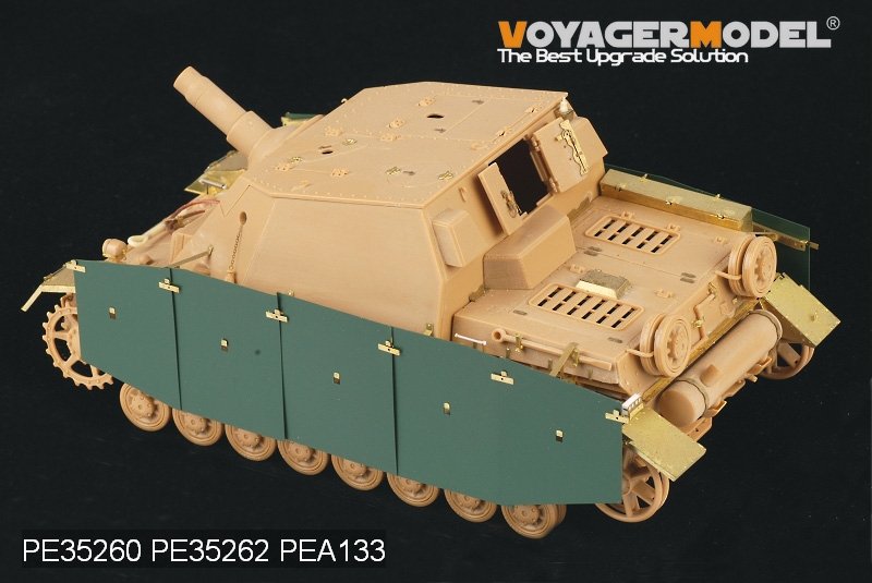 Voyager Model PE35260 WWII German Sturmpanzer IV Brummbar Early Version (For Tristar, Hobby Boss) 1/35 – image 2