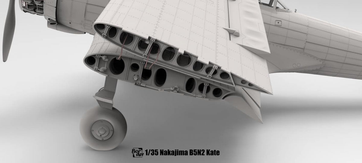 Border Model BF-005 Nakajima B5N2 Type 97 Carrier Attack Bomber &amp;quot;Kate&amp;quot; w/ Full interior 1/35 – Bild 9