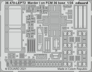 Eduard 36470 Marder I on FCM 36 base ICM 1/35 – image 2