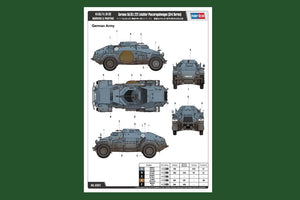 Hobby Boss 83812 German Sd.Kfz.221 Leichter Panzerspahwagen (3rd Series) – image 3
