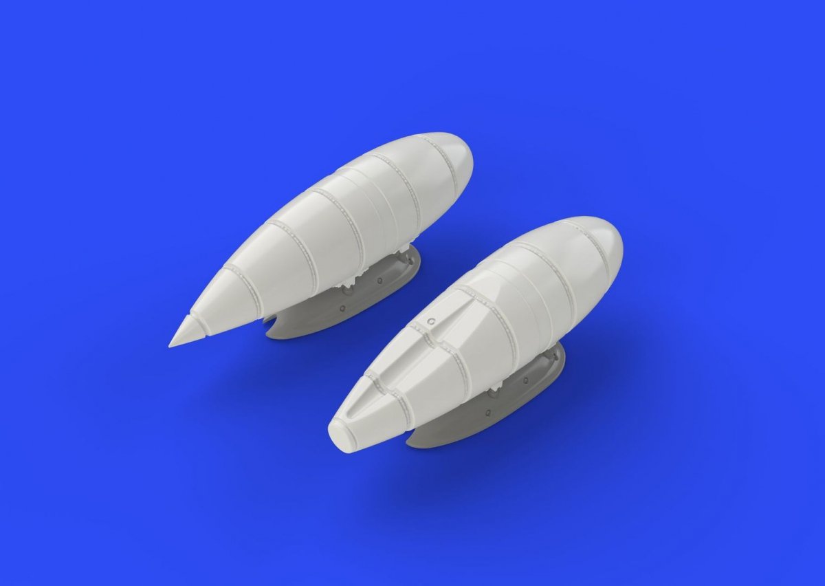 Eduard 648265 Bf 109G external fuel tanks EDUARD 1/48 – obrázek 5