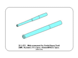Aber 35L-275 Main armament for the Soviet SMK 1/35 tank – Bild 4