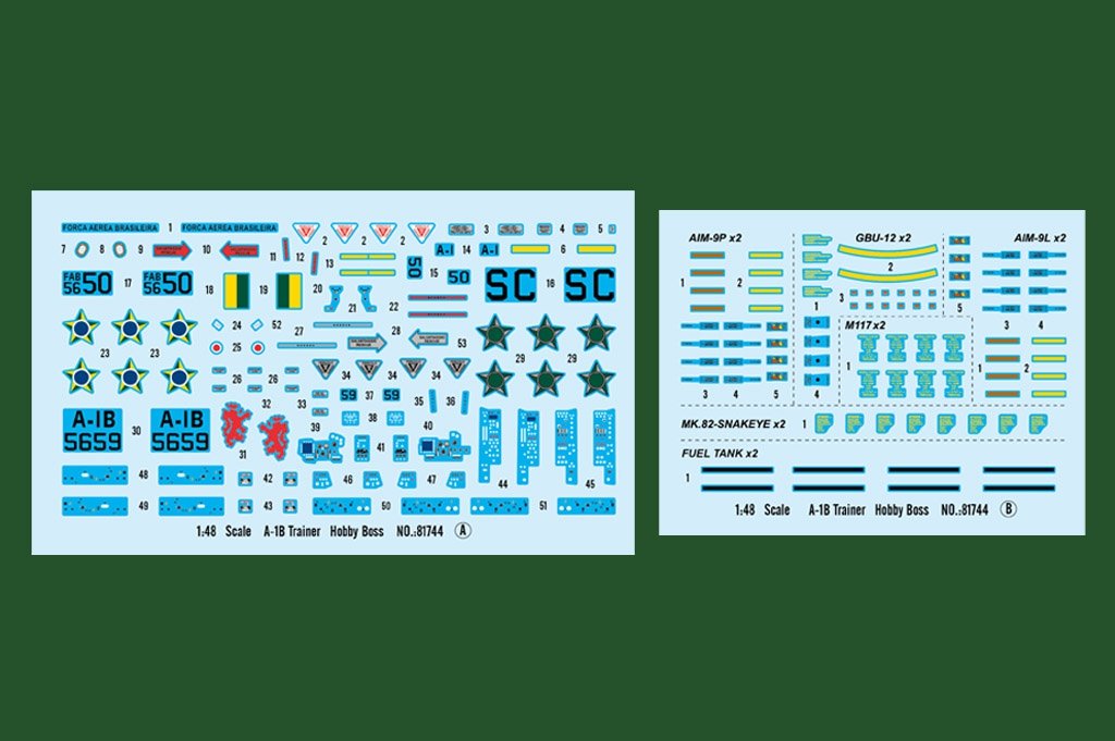 Hobby Boss 81744 A-1B Trainer 1/48 – obrázek 3
