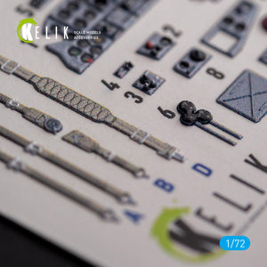 KELIK K72138 Il-2 Shturmovik - interior 3D decals for Tamiya kit 1/72 – immagine 4