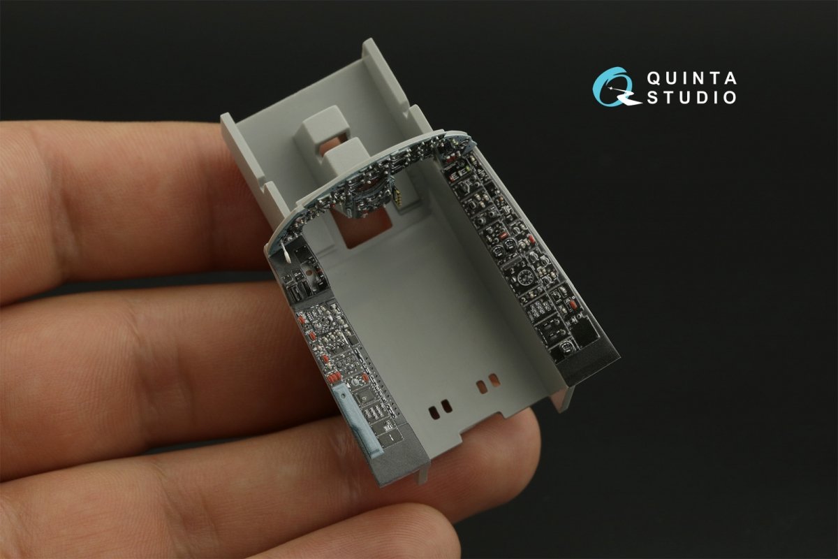 Quinta Studio QDS-32141 F-104G 3D-Printed &amp;amp; colored Interior on decal paper (Italeri) (small version) 1/32 – obrázek 12