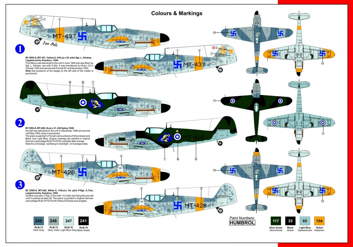 AZ Model AZ7434 Messerschmitt Bf 109G-6 Over Finland 1/72 – image 2