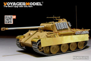 Voyager Model PEA075 Side Skirts for Panther G/F Jagdpanzer Smart Kit (For ALL) 1/35 – immagine 3