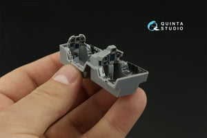 Quinta Studio QD48373 F/A-18F late / EA-18G 3D-Printed &amp;amp; colored Interior on decal paper (Hobby Boss) 1/48 – obrázek 10