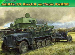Dragon 6732 Sd.Kfz.10 Ausf.A w/5cm Pak 38 1/35