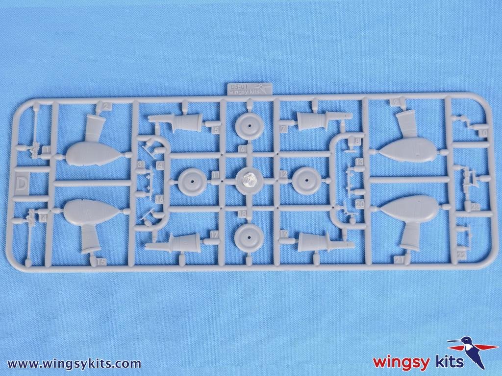 Wingsy Kits D5-03 IJN Type 96 carrier-based fighter II A5M2b “Claude” (early) 1/48 – image 6