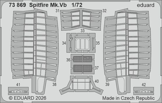 Eduard 73869 Spitfire Mk. Vb IBG 1/72