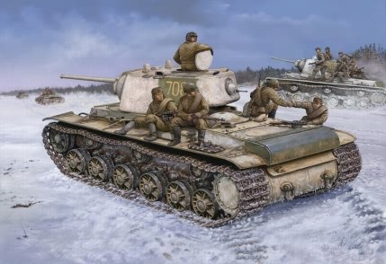 Hobby Boss 84813 Russian KV-1 Model 1942 1/48