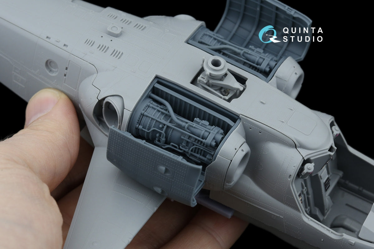Quinta Studio QT48083 Ka-52/Ка-52М Exhaust Device (Zvezda/Quinta) 1/48