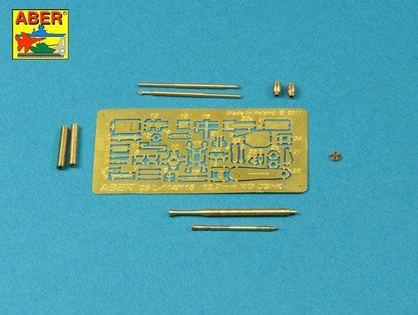 Aber 35L-118 Barrel for Russian 12.7mm heavy machine gun DShK, after WWII version (T-54/55; BTR-60APC) (1/35)
