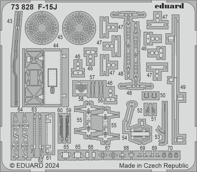 Eduard 73828 F-15J FINE MOLDS 1/72 – Bild 2