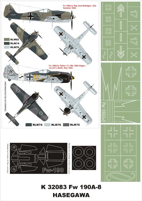 Montex K32083 Fw 190A-8 1/32