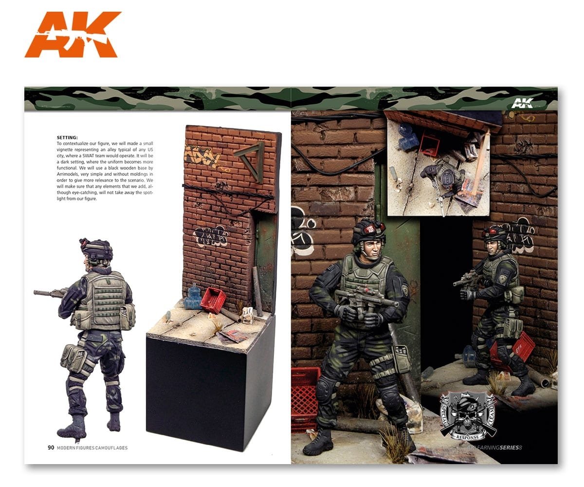AK Interactive AK247 AK LEARNING 08: MODERN FIGURES CAMOUFLAGES (English) – image 5