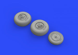 Eduard 672159 Me 262 wheels 1/72 AIRFIX – imagen 4