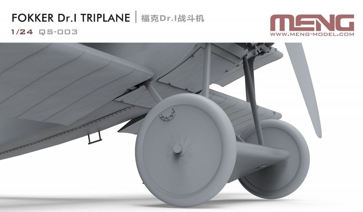 Meng Model QS-003 Fokker Dr.I Triplane 1/24 – obrázek 6