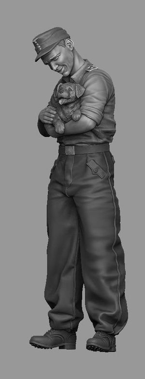 Panzer Art FI35-120 StuG driver with puppy 1/35 – image 6