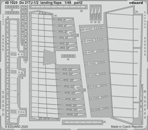Eduard 481025 For 217J-1/2 landing flaps 1/48 ICM – Bild 2
