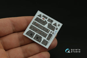 Quinta Studio QD48354 Mi-17 (Mi-8MT Export version) 3D-Printed &amp;amp; colored Interior on decal paper (Zvezda) 1/48 – Bild 3