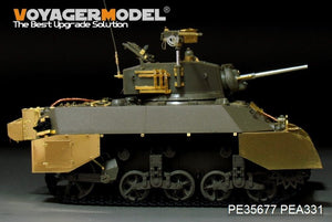 Voyager Model PEA331 WWII US M3A3 Stuart Fenders/Side skirts (FOR AFV CLUB KIT) 1/35 – obrázek 2