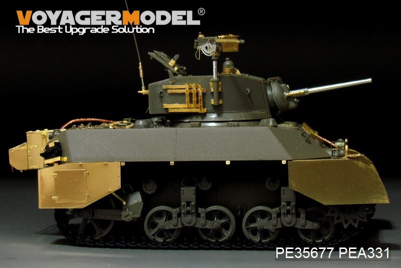 Voyager Model PEA331 WWII US M3A3 Stuart Fenders/Side skirts (FOR AFV CLUB KIT) 1/35 – obrázek 2