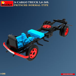 MiniArt 38079 3t CARGO TRUCK 3.6-36S. PRITSCHE-NORMAL-TYPE 1/35 – Bild 6