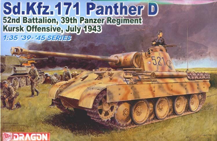 Dragon 6164 Sd.Kfz. 171 PANTHÈRE Ausf. D (1/35)