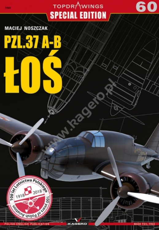 Kagero 7060 PZL.37 A- B Moose EN/PL