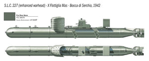 Italeri 5621 S.L.C. MAIALE with crew 1/35 – zdjęcie 7