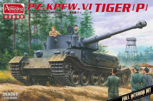 Amusing Hobby 35A061 Pz.Kpfw.VI Tiger(P) Truppenübungsfahrzeug 1/35