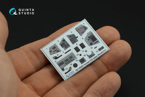 Quinta Studio QD+48262 Tornado IDS Italian 3D-Printed &amp;amp; colored Interior on decal paper (Revell) (with 3D-printed resin parts) 1/48 – Bild 8