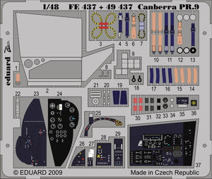 Eduard FE437 Canberra PR.9 SA AIRFIX 1/48